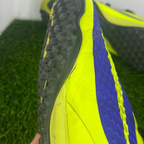 Nike Hypervenom Phantom I SG Purple Yellow Football Cleats Mens 6.5 - Picture 9 of 9